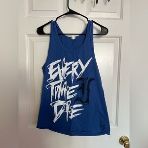Every Time I Die Blue Tank Top